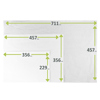 greaseproof paper sheets measurements  copy - Thumbnail